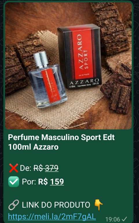 Oferta: Azzaro Sport 100ml — de R$379 por R$159